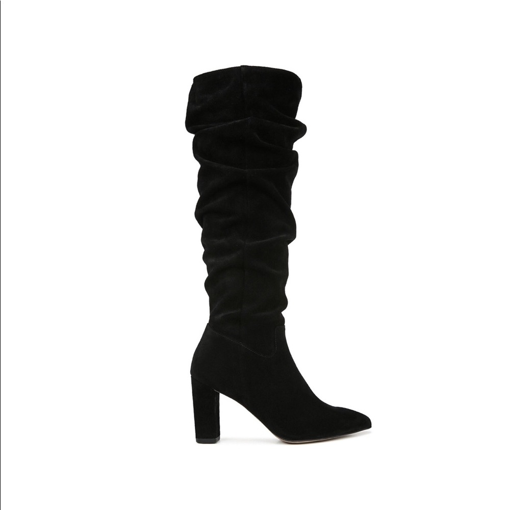 Franco Sarto suede heeled artesia knee high boots